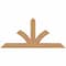 Ekena Millwork Richland Timber Gable Bracket, Western Red Cedar, 72"W x 33"H x 1 1/2"D x 5 1/2"F, 11/12 Pitch GBW072X33X0206RIC00SWR - alternate 1